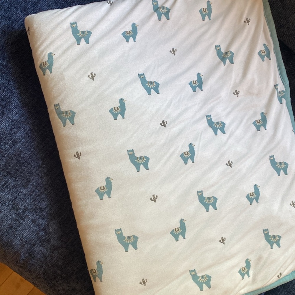 Kyte baby bamboo toddler blanket 1 tog blue apalga